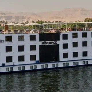 Royal Lily cruise ship on the Nile River.
